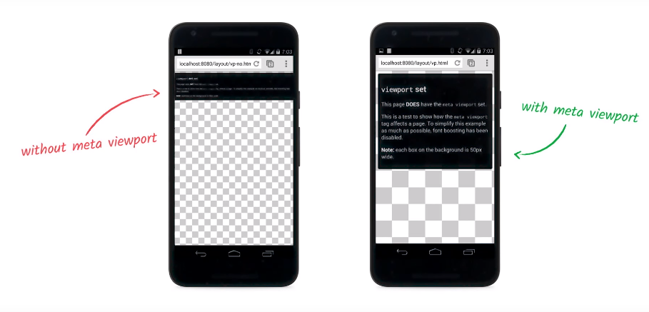 Meta viewport